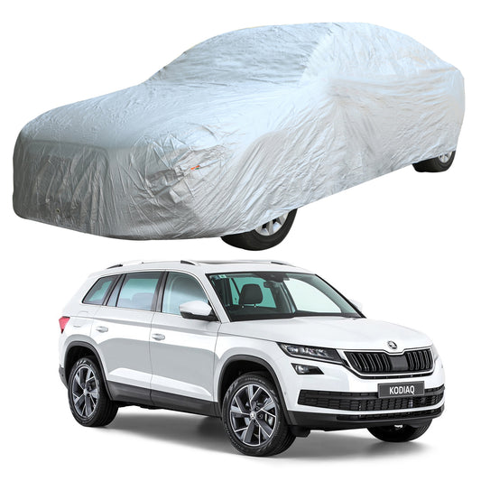 Oshotto Silvertech Car Body Cover (Without Mirror Pocket) For Skoda Kodiaq