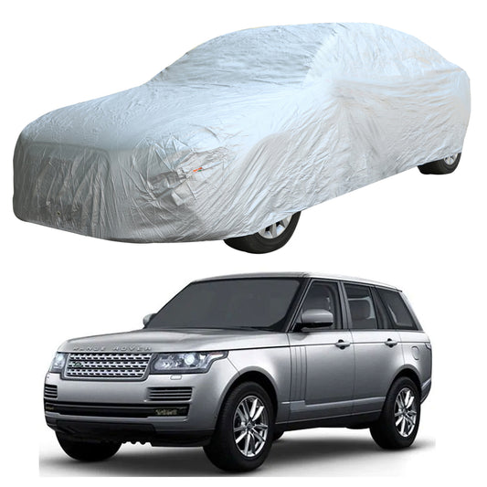 Oshotto Silvertech Car Body Cover (Without Mirror Pocket) For Range Rover Autobiography - Silver