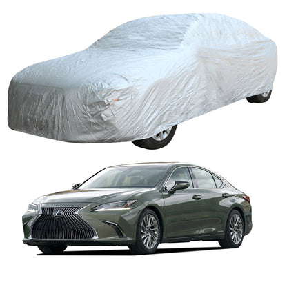 Oshotto Silvertech Car Body Cover (Without Mirror Pocket) For Lexus ES - Silver