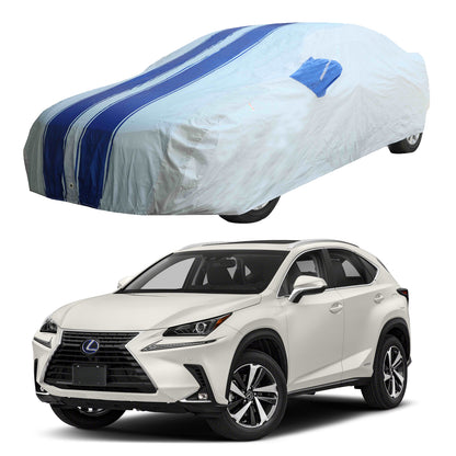 Oshotto 100% Blue dustproof and Water Resistant Car Body Cover with Mirror Pockets For Lexus NX