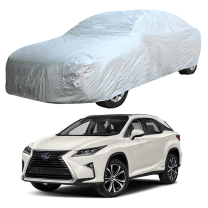 Oshotto Silvertech Car Body Cover (Without Mirror Pocket) For Lexus RX - Silver