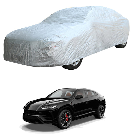 Oshotto Silvertech Car Body Cover (Without Mirror Pocket) For Lamborghini Urus - Silver