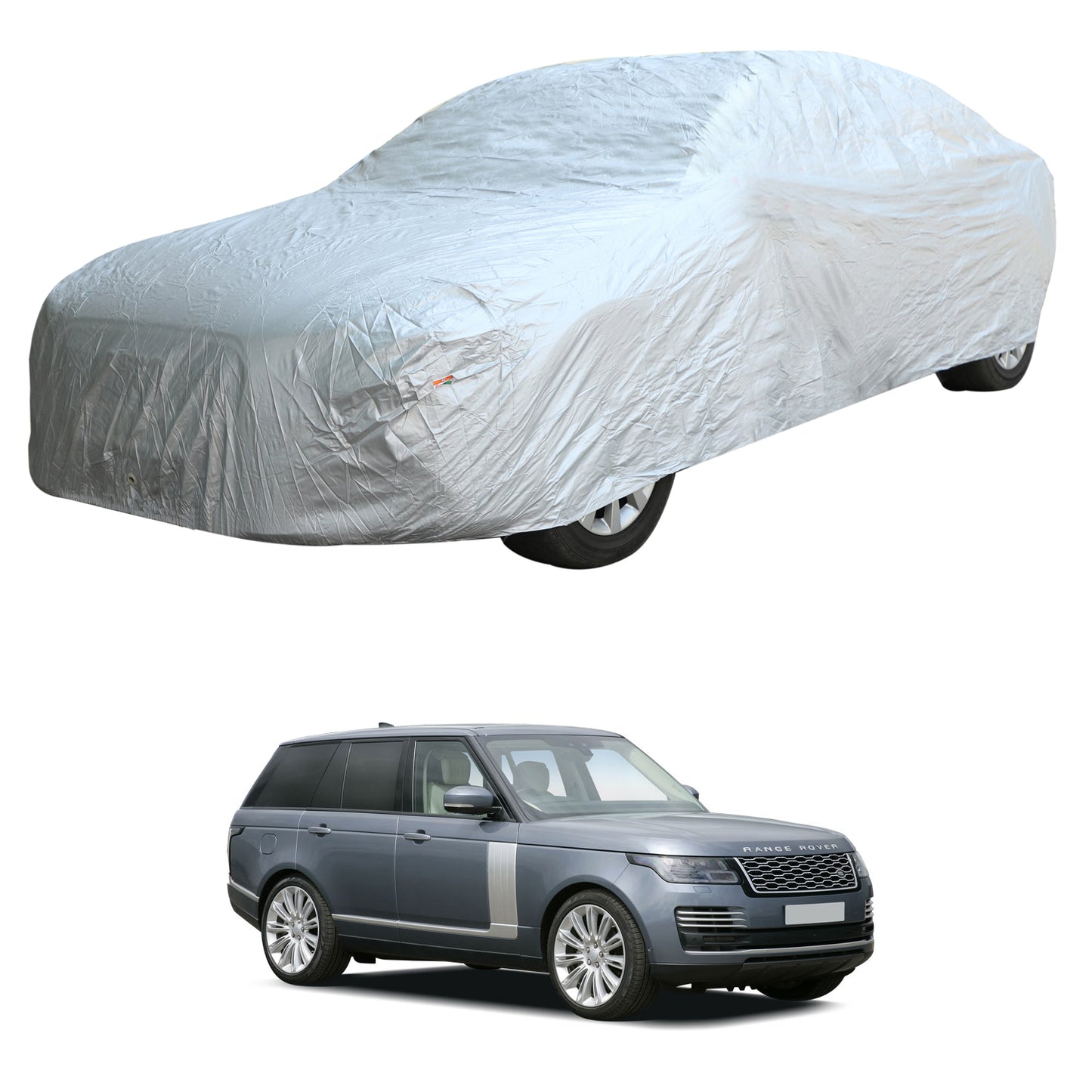 Oshotto Silvertech Car Body Cover (Without Mirror Pocket) For Range Rover Vogue