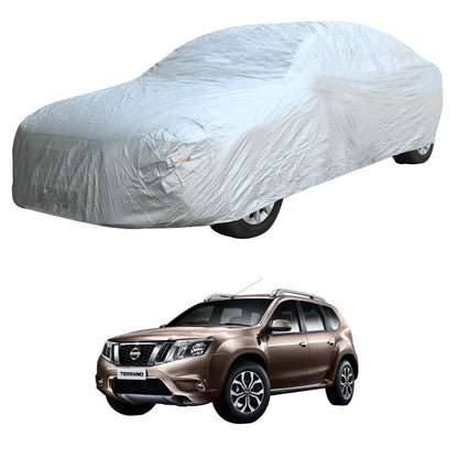 Oshotto Silvertech Car Body Cover (Without Mirror Pocket) For Nissan Terrano