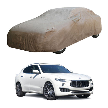 Oshotto Brown 100% Waterproof Car Body Cover with Mirror Pockets For Maserati Levante