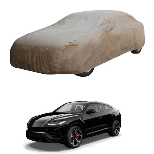 Oshotto Brown 100% Waterproof Car Body Cover with Mirror Pockets For Lamborghini Urus