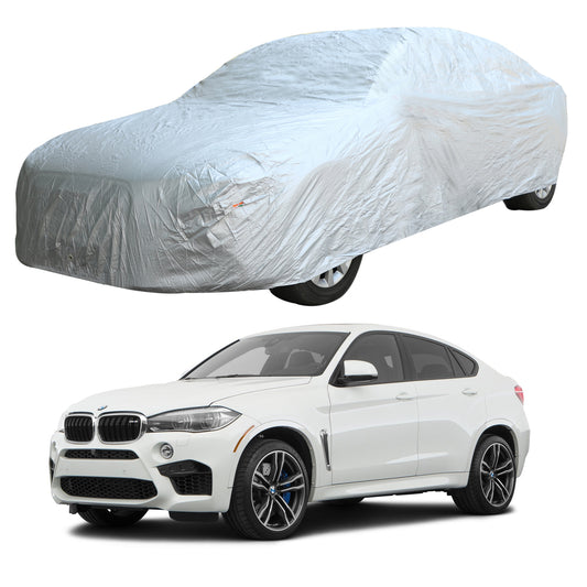 Oshotto Silvertech Car Body Cover (Without Mirror Pocket) For BMW X6