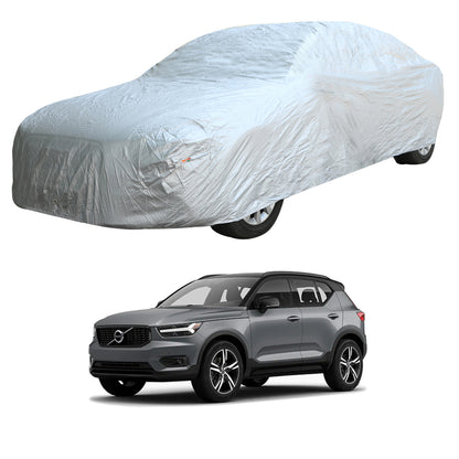 Oshotto Silvertech Car Body Cover (Without Mirror Pocket) For Volvo XC40/V40 - Silver