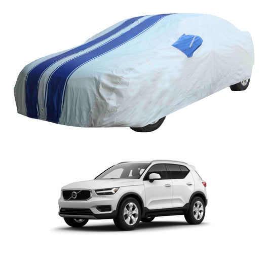 Oshotto 100% Blue dustproof and Water Resistant Car Body Cover with Mirror Pockets For Volvo XC40/V40