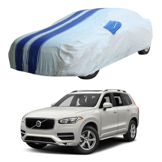 Oshotto 100% Blue dustproof and Water Resistant Car Body Cover with Mirror Pockets For Volvo XC90/V90