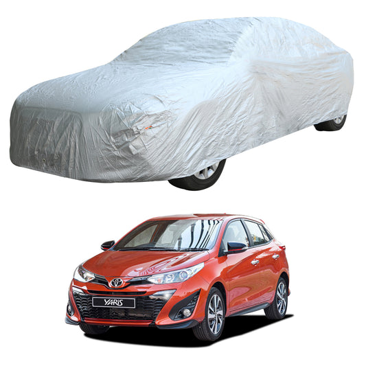 Oshotto Silvertech Car Body Cover (Without Mirror Pocket) For Toyota Yaris