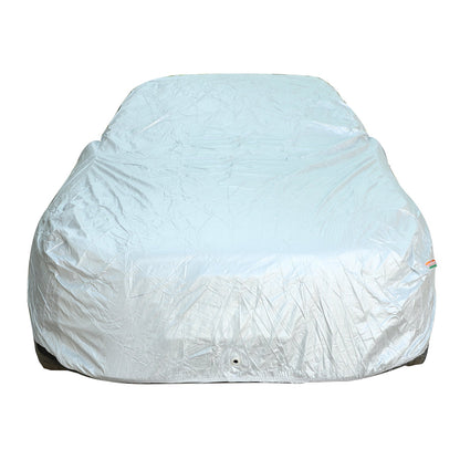 Oshotto Silvertech Car Body Cover (Without Mirror Pocket) For Hyundai Santa Fe - Silver