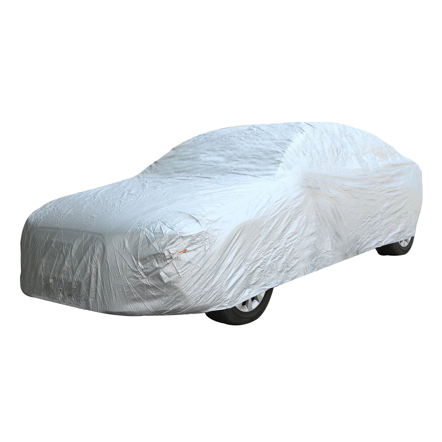 Oshotto Silvertech Car Body Cover (Without Mirror Pocket) For Skoda Fabia - Silver