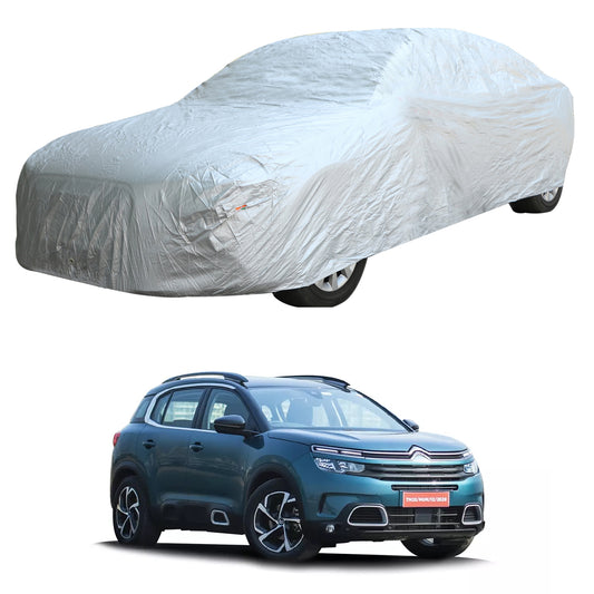 Oshotto Silvertech Car Body Cover (Without Mirror Pocket) For Citroen C5 Aircross