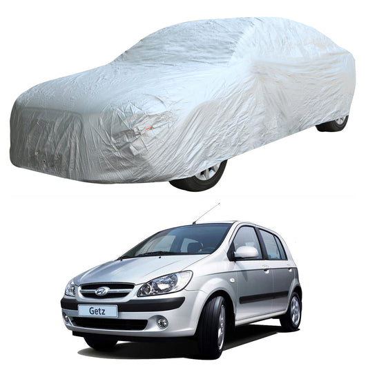 Oshotto Silvertech Car Body Cover (Without Mirror Pocket) For Hyundai Getz