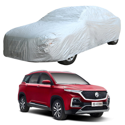 Oshotto Silvertech Car Body Cover (Without Mirror Pocket) For MG Hector