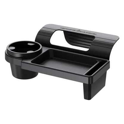 Oshotto (GT-01) Window Mount Car Tray Car Cup/Phone Holder Car Tray Slides Between Window and Door Panel for All Cars