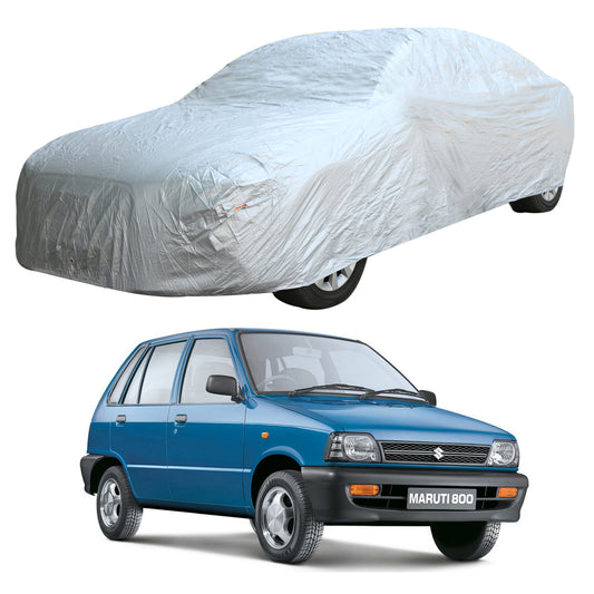 Oshotto Silvertech Car Body Cover (Without Mirror Pocket) For Maruti Suzuki 800