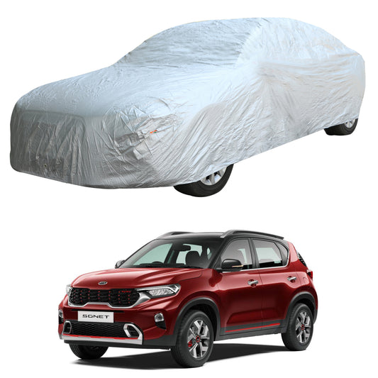 Oshotto Silvertech Car Body Cover (Without Mirror Pocket) For KIA Sonet