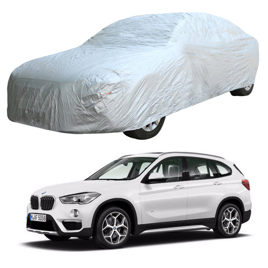 Oshotto Silvertech Car Body Cover (Without Mirror Pocket) For BMW X1