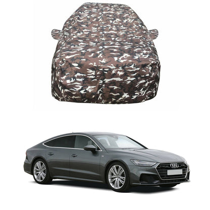 Oshotto Ranger Design Made of 100% Waterproof Fabric Multicolor Car Body Cover with Mirror Pockets For Audi A7