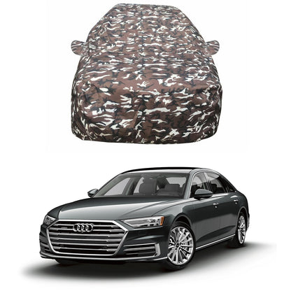 Oshotto Ranger Design Made of 100% Waterproof Fabric Car Body Cover with Mirror Pockets For Audi A8