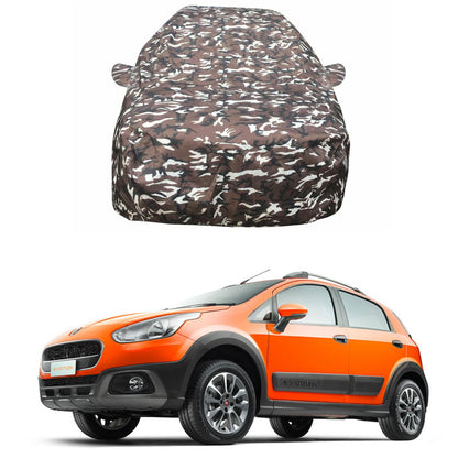 Oshotto Ranger Design Made of 100% Waterproof Fabric Car Body Cover with Mirror Pocket For Fiat Avventura