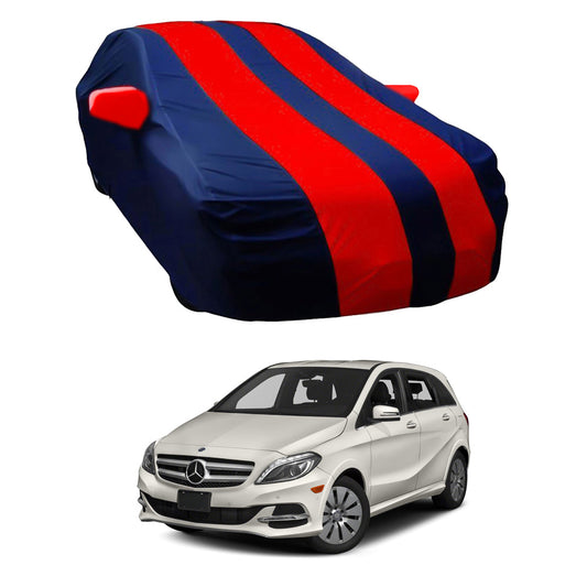 Oshotto Taffeta Car Body Cover with Mirror Pocket For Mercedes Benz B-Class (Red, Blue)