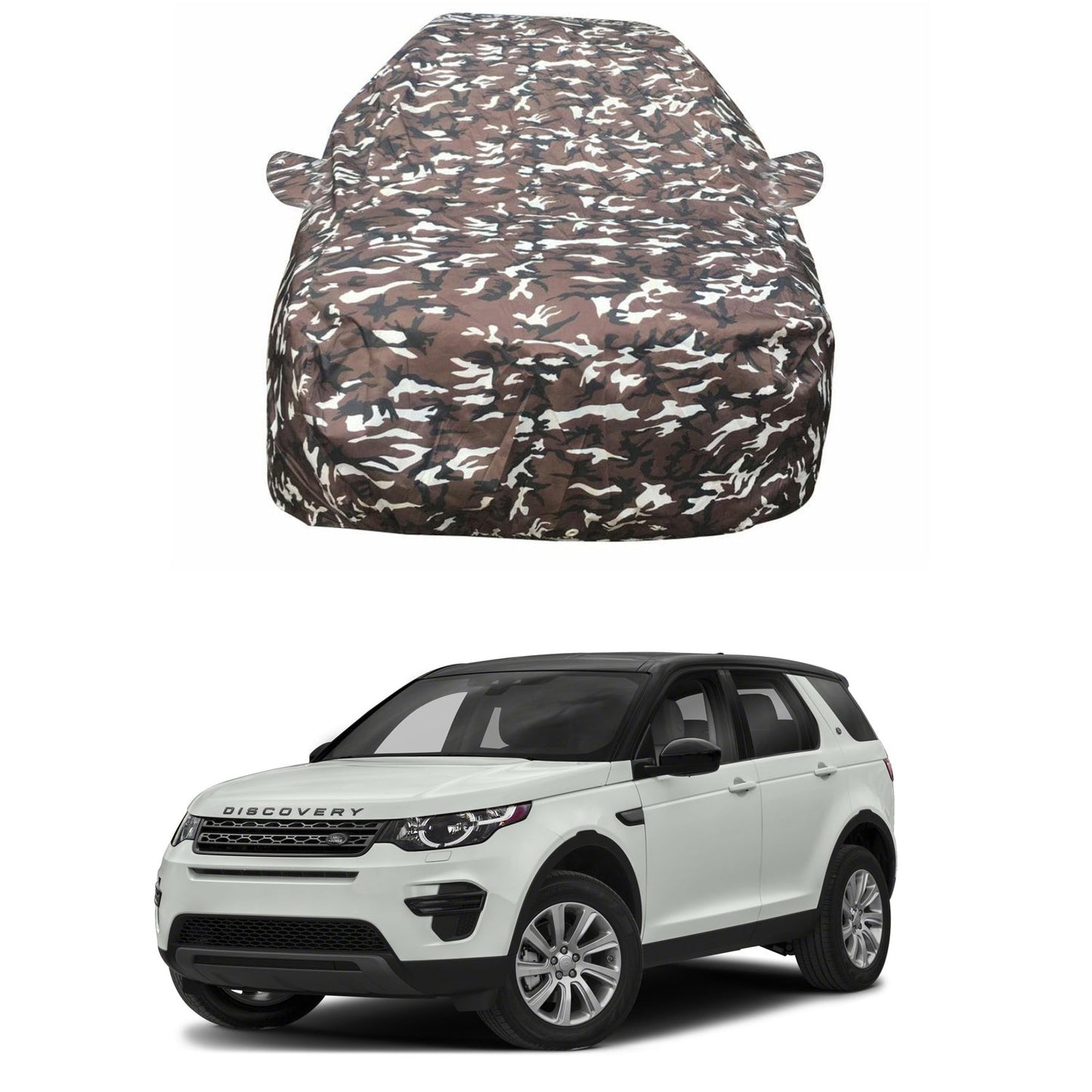 Oshotto Ranger Design Made of 100% Waterproof Fabric Car Body Cover with Mirror Pocket For Land Rover Discovery Sport