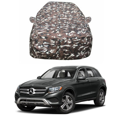 Oshotto Ranger Design Made of 100% Waterproof Fabric Multicolor Car Body Cover with Mirror Pockets For Mercedes Benz GLC