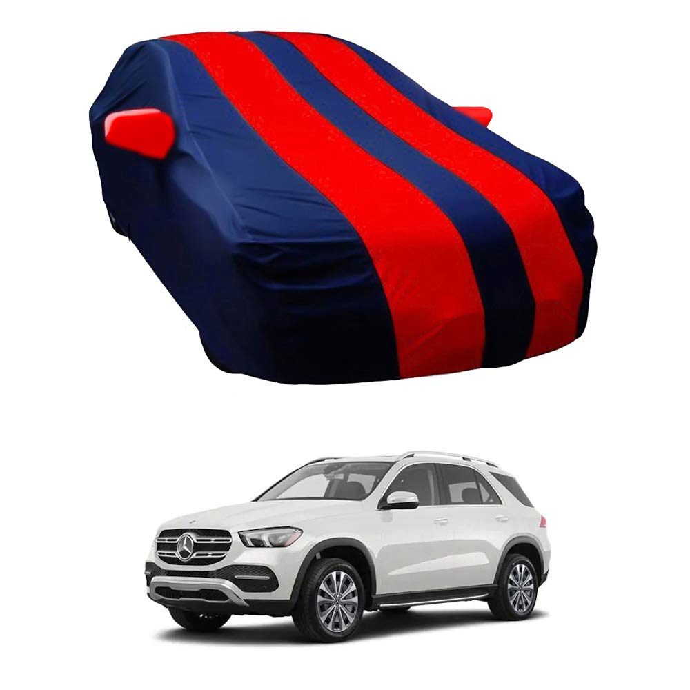 Oshotto Taffeta Car Body Cover with Mirror Pocket For Mercedes Benz Gle (Red, Blue)