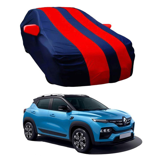 Oshotto Taffeta Car Body Cover with Mirror Pocket For Renault Kiger