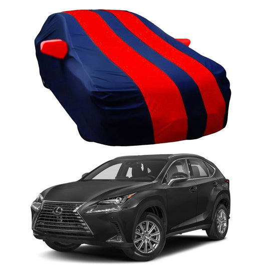 Oshotto Taffeta Car Body Cover with Mirror Pocket For Lexus NX (Red, Blue)