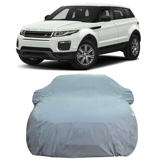 Oshotto Dark Grey 100% Anti Reflective, dustproof and Water Proof Car Body Cover with Mirror Pocket For Land Rover Range Rover Evoque