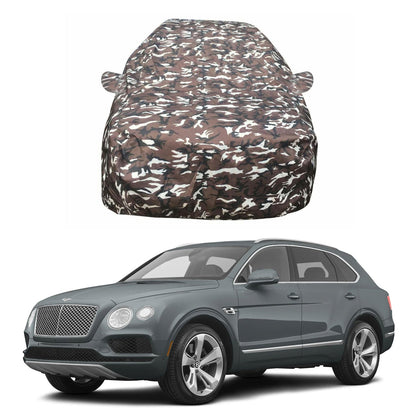 Oshotto Ranger Design Made of 100% Waterproof Fabric Car Body Cover with Mirror Pockets For Bentley Bentayga