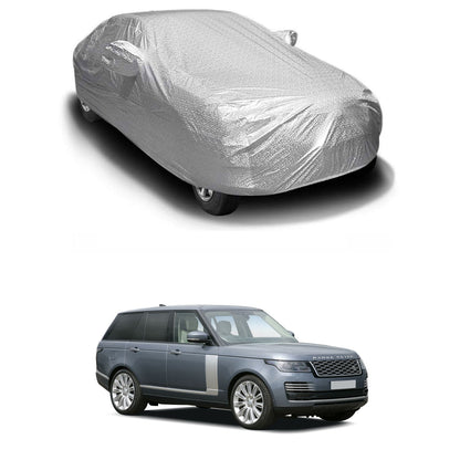 Oshotto Spyro Silver Anti Reflective, dustproof and Water Proof Car Body Cover with Mirror Pockets For Range Rover Vogue