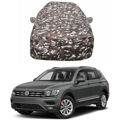 Oshotto Ranger Design Made of 100% Waterproof Fabric Car Body Cover with Mirror Pockets For Volkswagen Tiguan