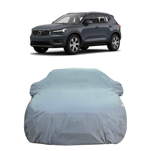 Oshotto Dark Grey 100% Anti Reflective, dustproof and Water Proof Car Body Cover with Mirror Pockets For Volvo XC40/V40