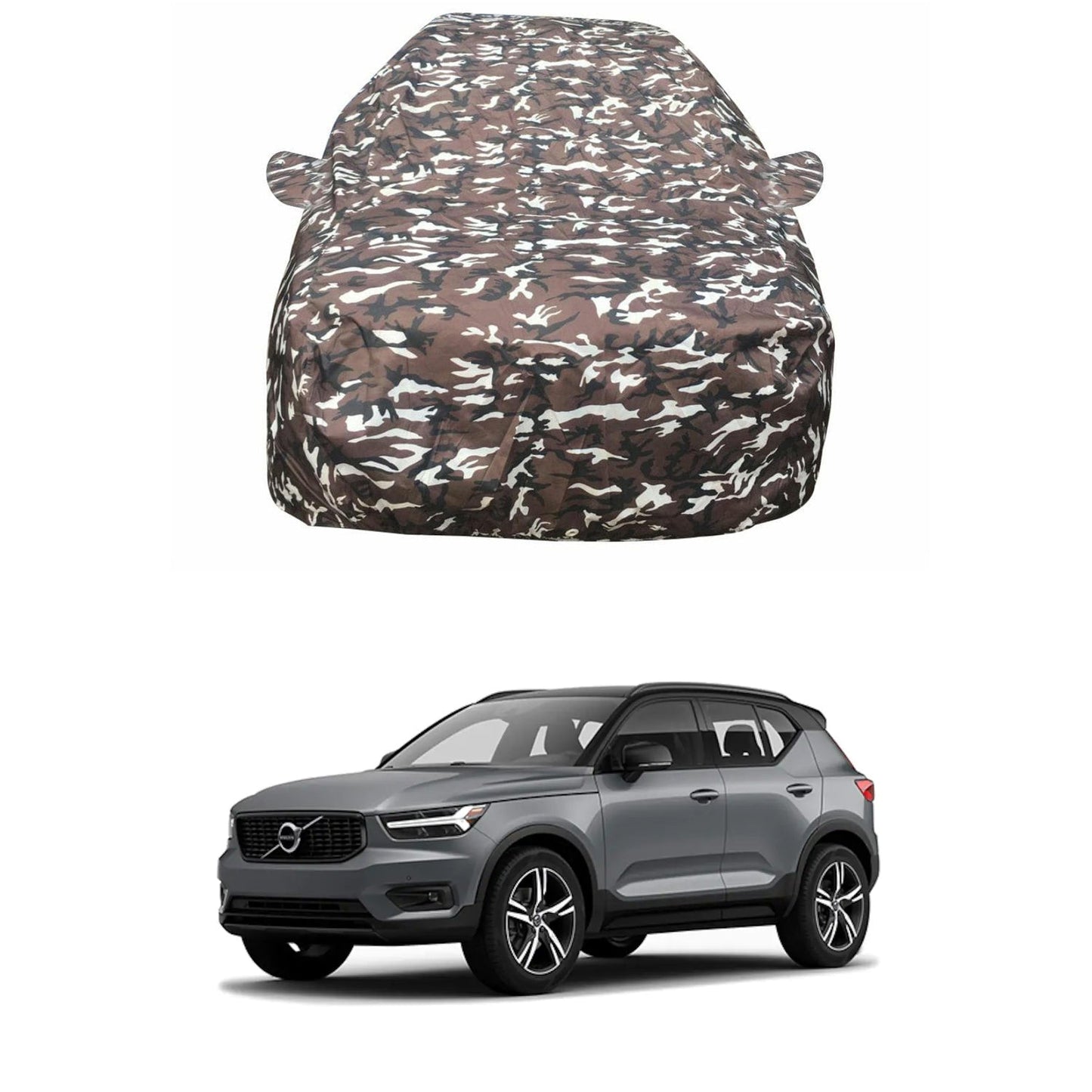 Oshotto Ranger Design Made of 100% Waterproof Fabric Car Body Cover with Mirror Pockets For Volvo XC40/V40