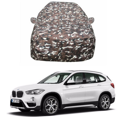 Oshotto Ranger Design Made of 100% Waterproof Fabric Car Body Cover with Mirror Pocket For BMW X1