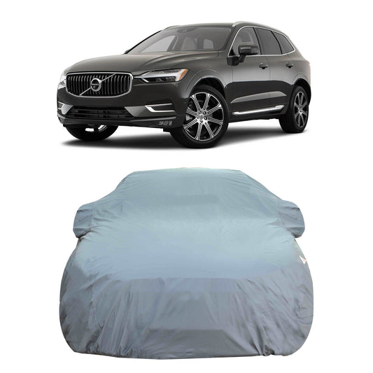 Oshotto Dark Grey 100% Anti Reflective, dustproof and Water Proof Car Body Cover with Mirror Pockets For Volvo XC60