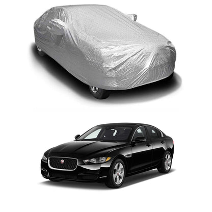 Oshotto Spyro Silver Anti Reflective, dustproof and Water Proof Car Body Cover with Mirror Pockets For Jaguar XE