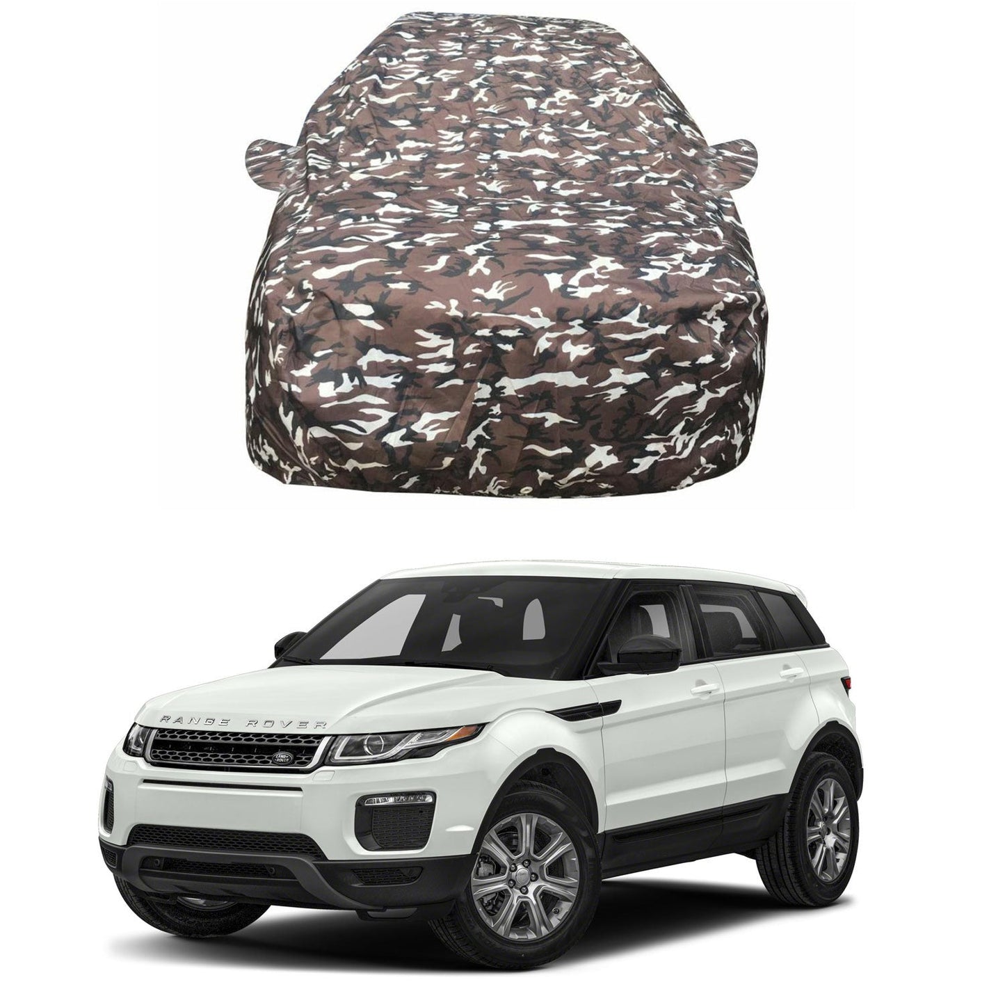 Oshotto Ranger Design Made of 100% Waterproof Fabric Car Body Cover with Mirror Pocket For Range Rover Evoque