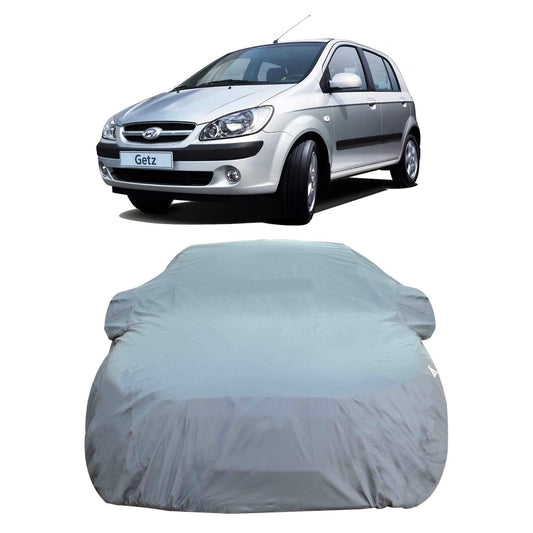 Oshotto Dark Grey 100% Anti Reflective, dustproof and Water Proof Car Body Cover For Hyundai Getz