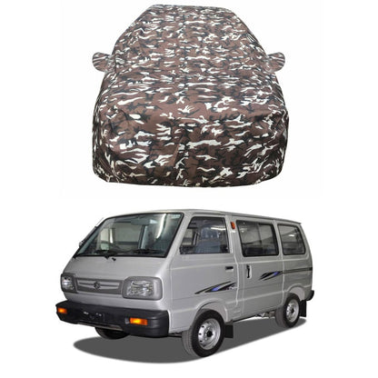 Oshotto Ranger Design Made of 100% Waterproof Fabric Car Body Cover with Mirror Pocket For Maruti Suzuki Omni