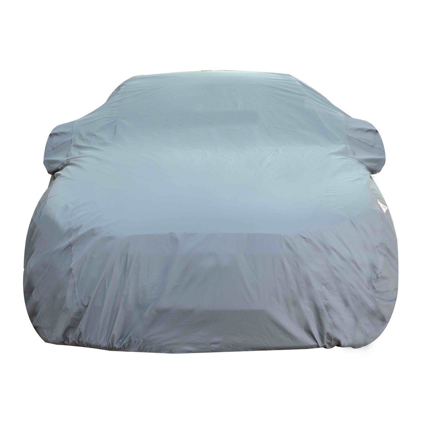 Oshotto Dark Grey 100% Anti Reflective, dustproof and Water Proof Car Body Cover with Mirror Pockets For Skoda Rapid