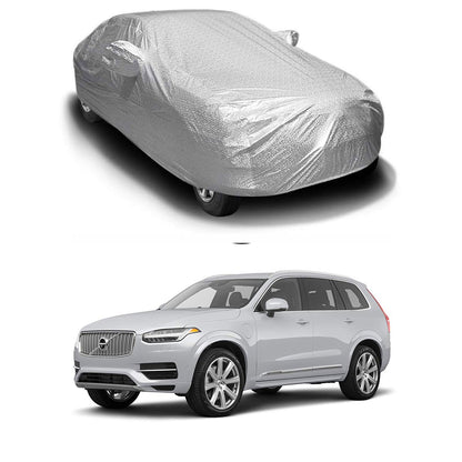 Oshotto Spyro Silver Anti Reflective, dustproof and Water Proof Car Body Cover with Mirror Pockets For Volvo XC90/V90